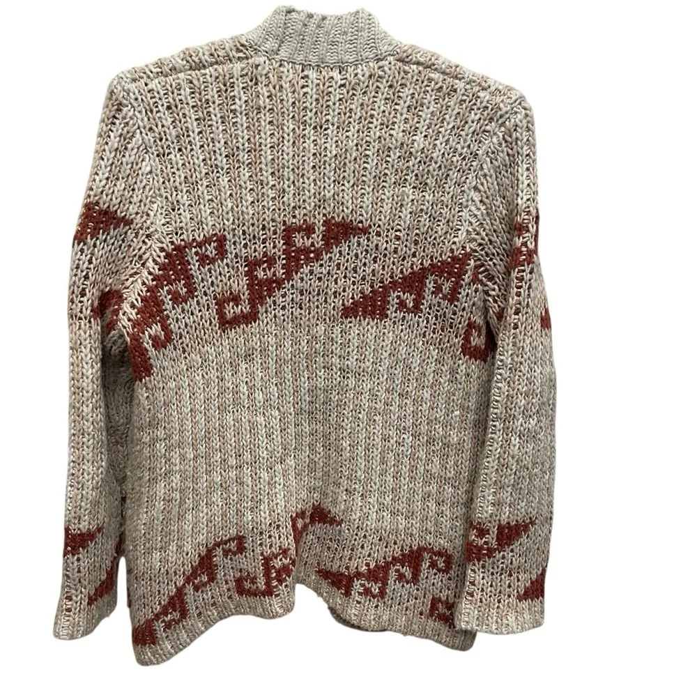 Free People Time and Again Chunky Knit Oversized Open Front Cardigan small